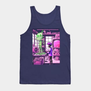 Weird Robot Tank Top